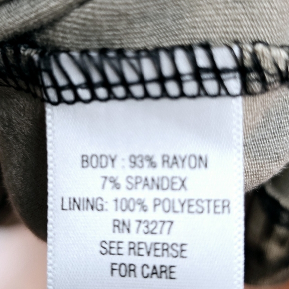 Dana Buchman 3/4 Sleeve Animal Print Midi Dress - Picture 9 of 9